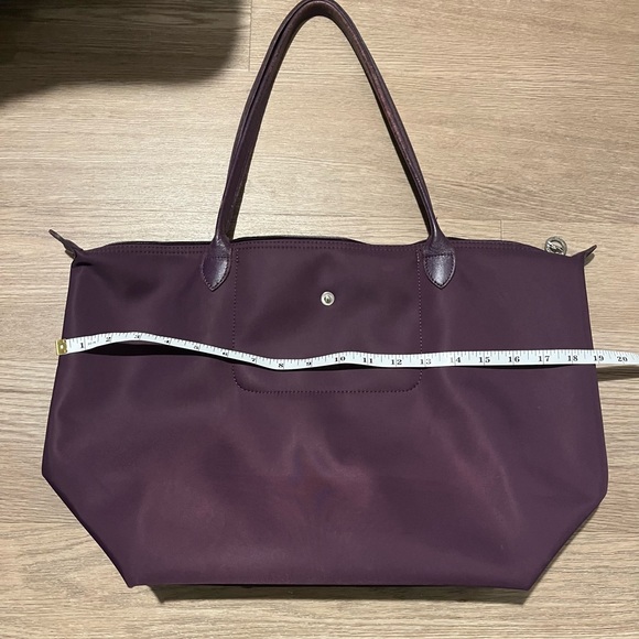 Longchamp Purple Le Pliage Tote - Picture 6 of 8